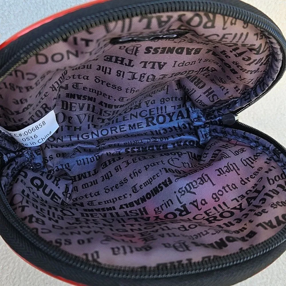 London Soho New York Her Royal Badness Cosmetic Bag